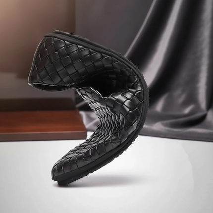 Japanese Style Casual Leather Slip-on Shoe