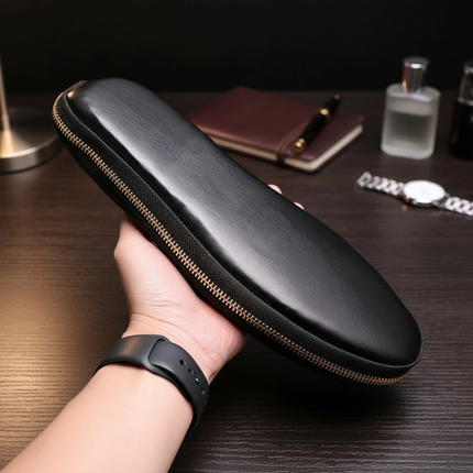 Japanese Style Casual Leather Slip-on Shoe
