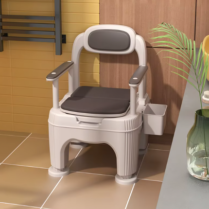 Safe Sit Elderly Support Indoor Toilet Chair