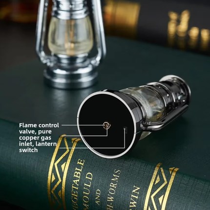 Mini Retro Flame Lantern Torch Lighter