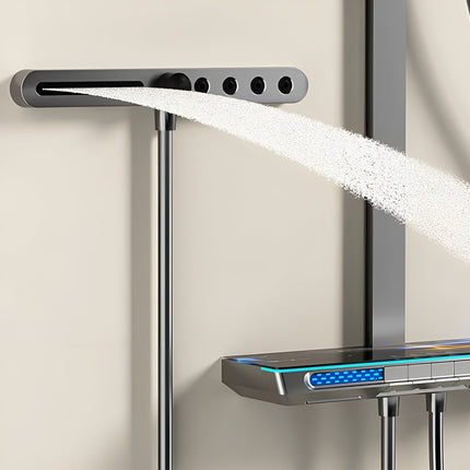 Thermostatic Rainfall Aura Shower Set