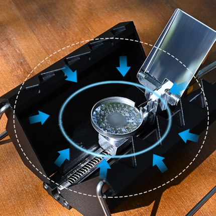 Quick-Fold Camping Gas Stove