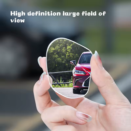 Blind Spot Adjustable Frameless Rearview Mirror Set