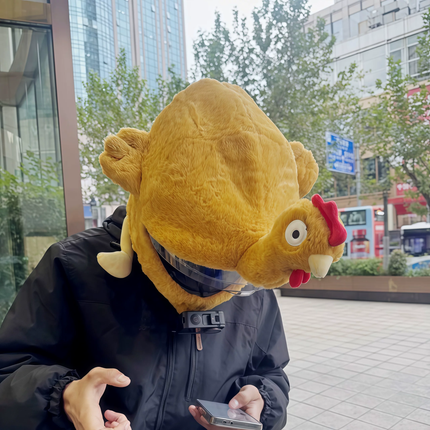 Fluffy Animals Funny Helmet Covers
