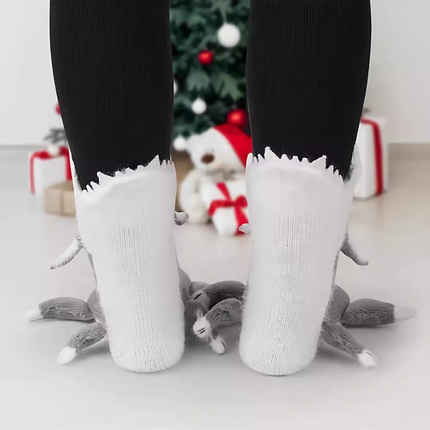 Hungry Wolf Warm Socks