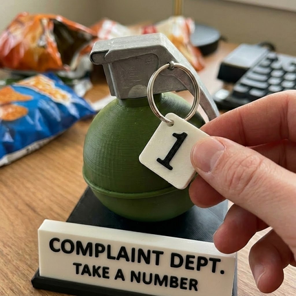 Passive-Aggressive Office Energy Desk Sign
