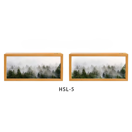 Nordic Healing Backlit Landscape Art Frame Light Box