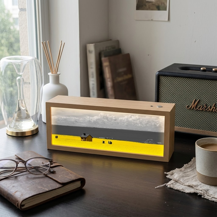 Nordic Healing Backlit Landscape Art Frame Light Box