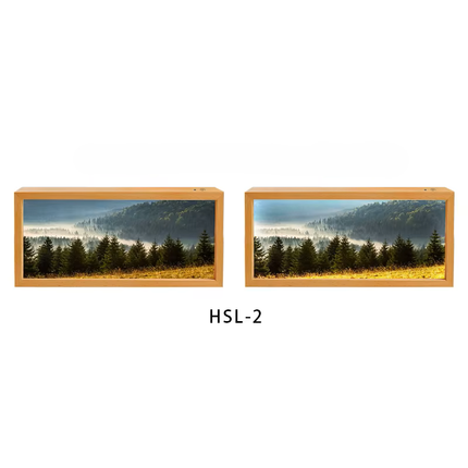 Nordic Healing Backlit Landscape Art Frame Light Box