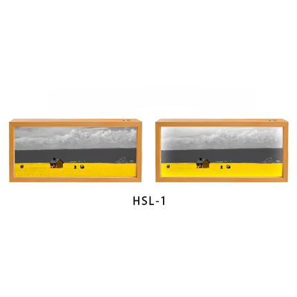 Nordic Healing Backlit Landscape Art Frame Light Box