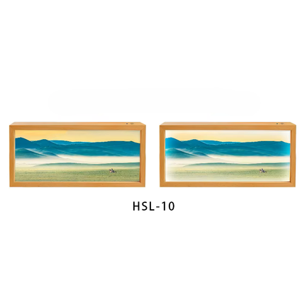 Nordic Healing Backlit Landscape Art Frame Light Box