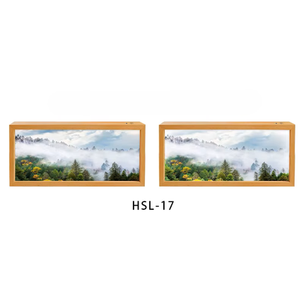 Nordic Healing Backlit Landscape Art Frame Light Box