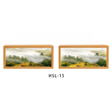 Nordic Healing Backlit Landscape Art Frame Light Box