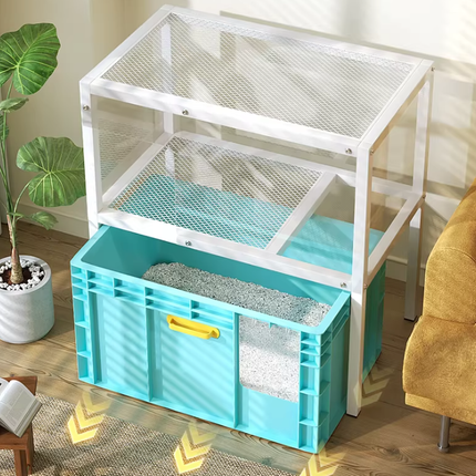 Hidden Cat Litter Box Furniture Cabinet