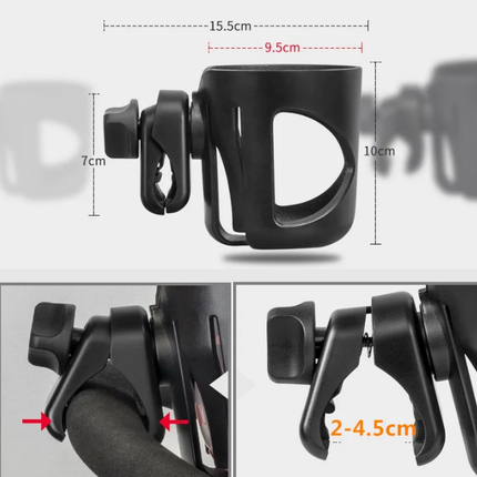 Baby Stroller Cup Holder Cart