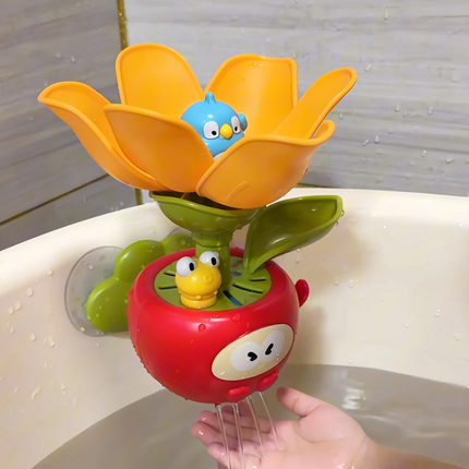 Happy Flower Baby Bath Water Sprinkler Toy