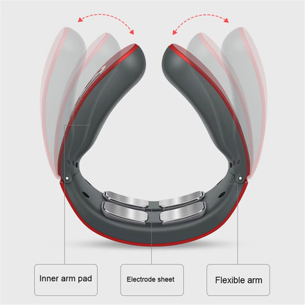 Electric Pulse Neck Massager with remote