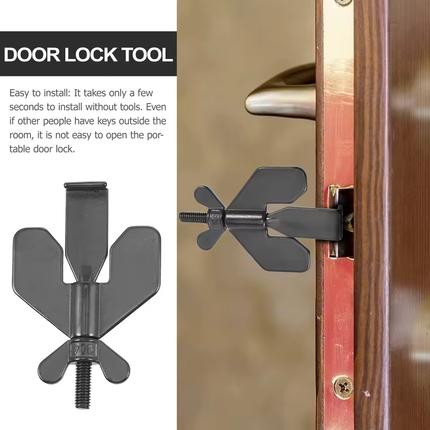 Portable Travel Security Door Stopper Lock