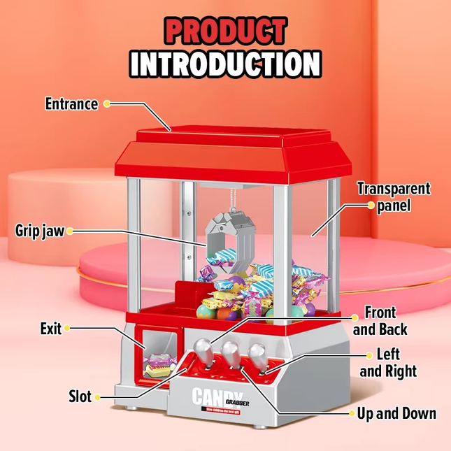 Mini Candy Claw Machine