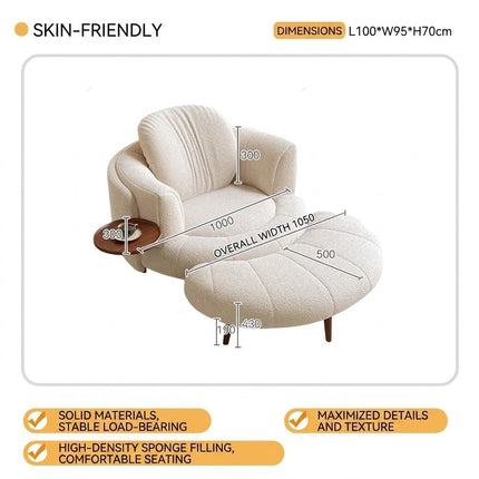 Calm Nest Plush Lounge Chair