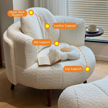 Calm Nest Plush Lounge Chair