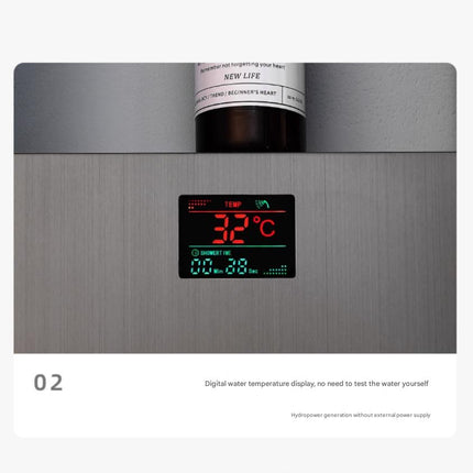 Smart Digital Display Elegant Rainfall Shower Set