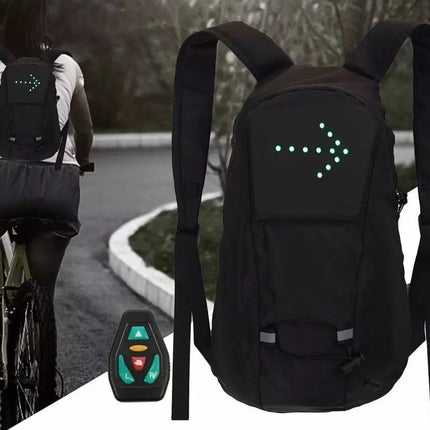 Biker Friendly Wireless Turn Signal Backpack
