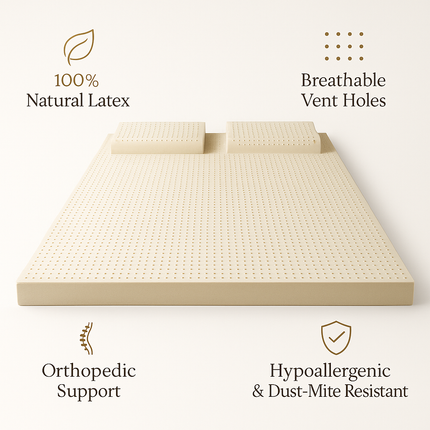 4-Layer Japanese Style Natural Latex Mattress