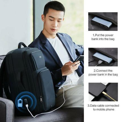OIWAS Large Capacity Expandable Backpack
