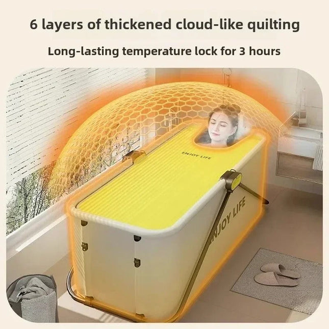 Home Spa Refreshing Portable Relaxing Bathtub