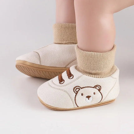 Soft Sole Long Warm Baby Shoes