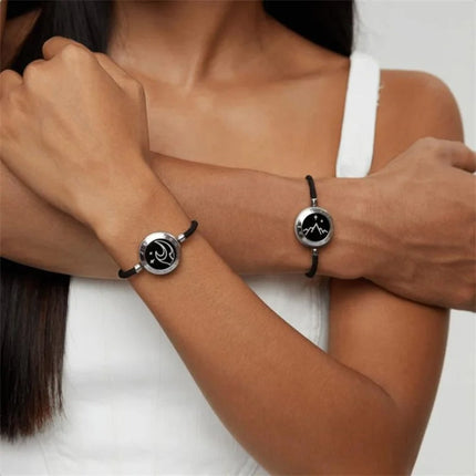 Love Link Couples Smart Bracelet Set