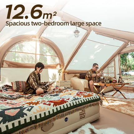 Outdoor Mansion Inflatable Waterproof Comfy Giant Tent