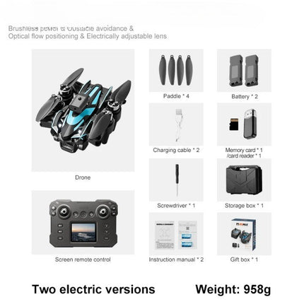 Advanced Obstacle Avoidance LCD Screen Brushless Drone