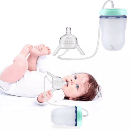 Hand Free Extendable Baby Feeding Bottle