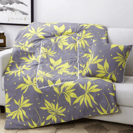 2In1 Colorful Cartoon Pillow Blanket