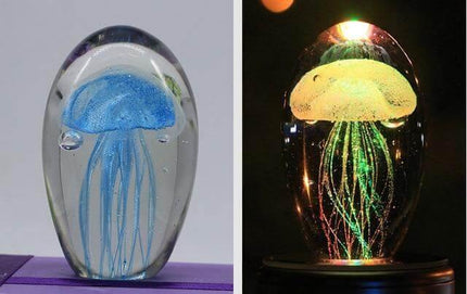 Crystal Jellyfish LED Lamp