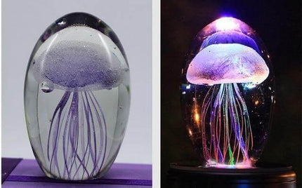 Crystal Jellyfish LED Lamp