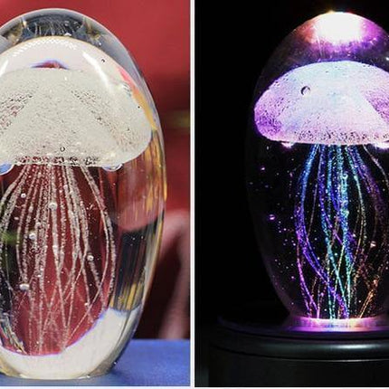 Crystal Jellyfish LED Lamp