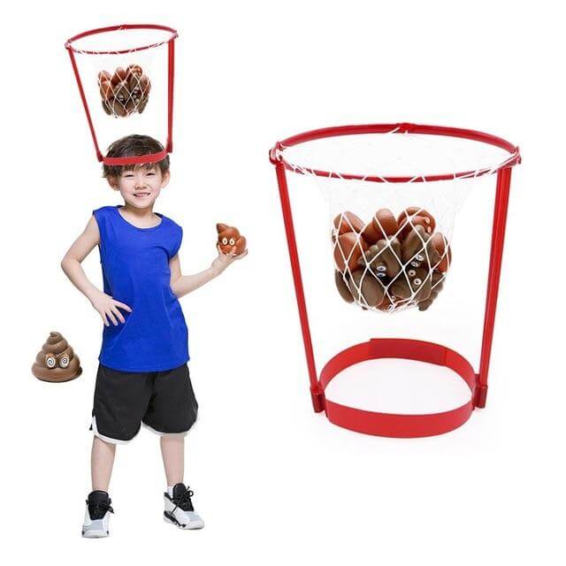 Poo Poo Head Hoop Bastball
