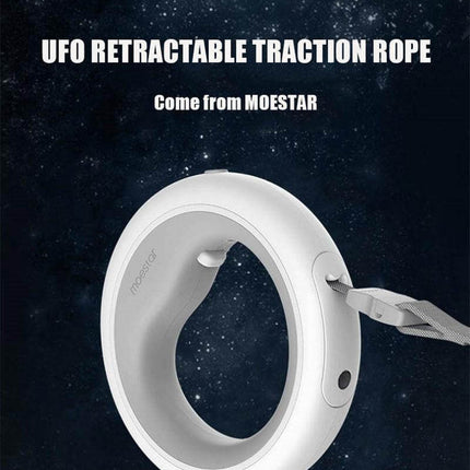 Retractable LED Leash Ring Collar