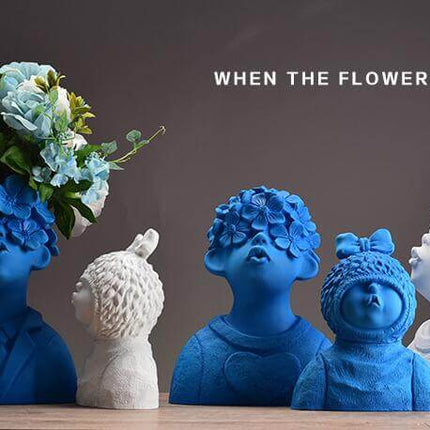 Simple Modern Resin Kid Vases