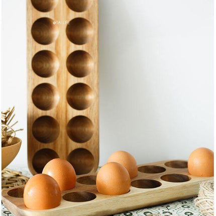 Wooden Japanese Style Egg Storage Box