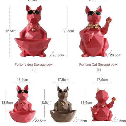 Fancy Dog Miniature Candy Holders