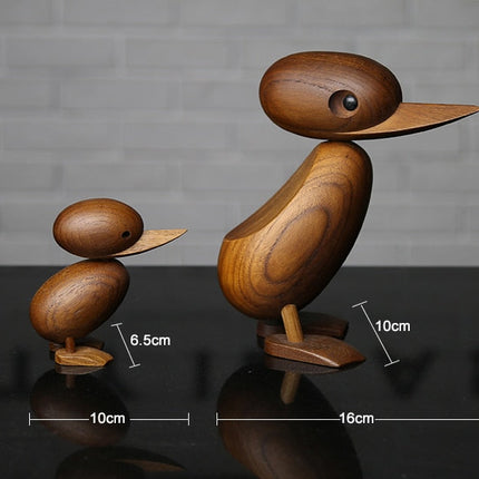 Wooden Classic Danish Puppet Duck Home Decor