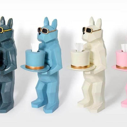 Dog Luxury Tissue Holder