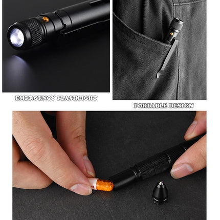 Multifunctional Military Style Emergency Tactical FlashPen