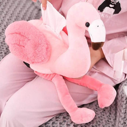 Flamingo Pink Bird Tissue Box