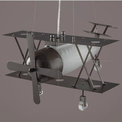 Vintage Airplane Creative Pendant Lamp