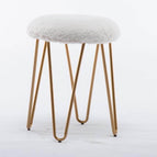 white stool